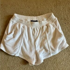 Forever 21 White Athletic Shorts